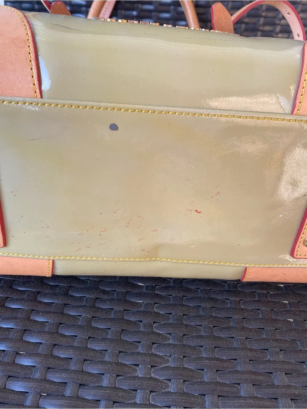 Dooney&Bourke Patent Leather Satchel/Crossbody